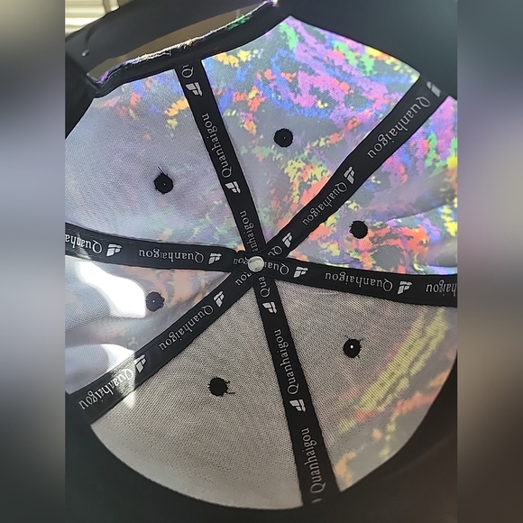 Quanhaigou Adjustable Snapback Hat Unisex Hip Hop/Paint Splatter Baseball Cap - Picture 7 of 10